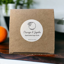 Load image into Gallery viewer, natural orange peel sugar scrub