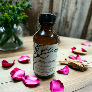 Hyaluronic acid toner with rose water