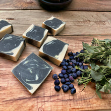 Load image into Gallery viewer, blueberry thyme soap
