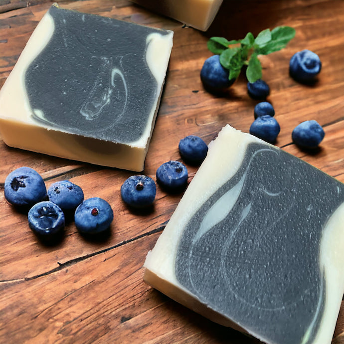 blueberry thyme soap