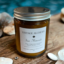 Load image into Gallery viewer, 9oz Candles | Sea Minerals | Coconut Apricot Wax