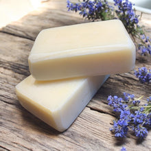 Load image into Gallery viewer, Handcrafted lavender essential oil soap