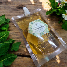 Load image into Gallery viewer, Peppermint natural liquid dish soap