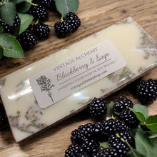 Load image into Gallery viewer, blackberry and sage wax melt