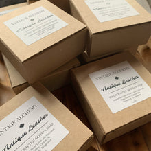 Load image into Gallery viewer, boxes for antique leather handmade soap