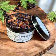 Load image into Gallery viewer, elderberry hibiscus tea tin