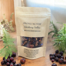 Load image into Gallery viewer, elderberry rooibos loose leaf tea