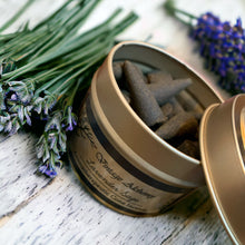 Load image into Gallery viewer, lavender sage incense cones