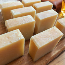 Load image into Gallery viewer, leather scented artisan soap