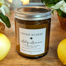 Load image into Gallery viewer, lily lemon candle