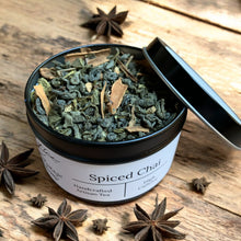 Load image into Gallery viewer, spiced chai loose leaf tea tin