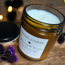 Load image into Gallery viewer, unique floral candle