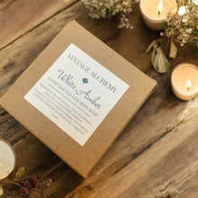 Load image into Gallery viewer, white amber soap with activated charcoal