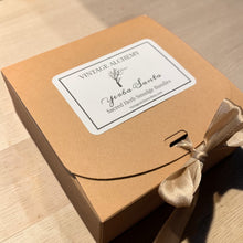 Load image into Gallery viewer, Yerba santa sacred herb smudge bundle gift box by Vintage Alchemy
