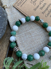 Load image into Gallery viewer, jade beaded bracelet
