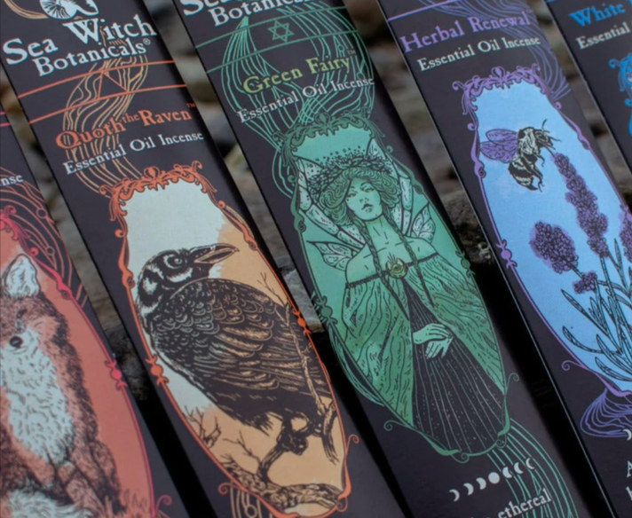 Sea Witch Botanicals: Essential Oil Incense Sticks Come Aboard