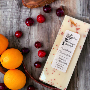 Cranberry marmalade snap bar