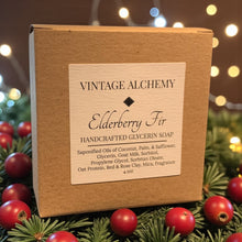 Load image into Gallery viewer, Glycerin Soap | Elderberry Fir | Goat Milk
