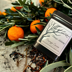 orange cacao herbal tea