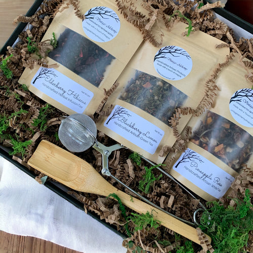 artisan tea gift box sampler set