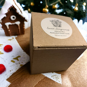 sweet gingersnap candle box