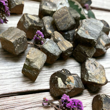 Load image into Gallery viewer, pyrite stones
