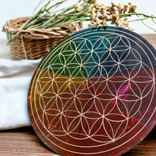 Load image into Gallery viewer, sacred geometry incense burner
