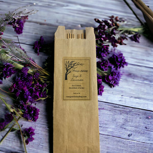 sage and lavender incense