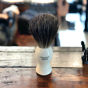 Men’s badger hair shaving brush