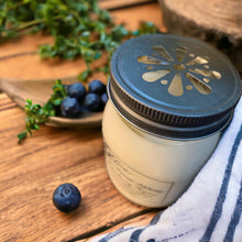 Load image into Gallery viewer, Mason Jars | 16oz Soy Candles | Blueberry Thyme
