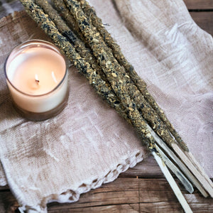 Natural Herb & Resin Incense Sticks | Palo Santo & Vanilla