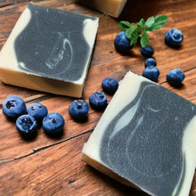 Load image into Gallery viewer, blueberry thyme soap
