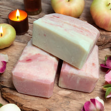 Load image into Gallery viewer, apple rose handcrafted soap
