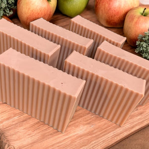 apple sage shea butter soap bars