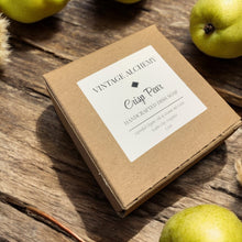 Load image into Gallery viewer, box for crisp pear solid dish soap block
