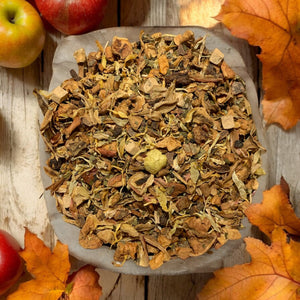 caramel apple herbal tea