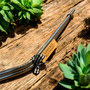 curved reusable straw