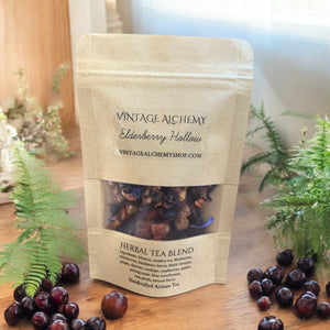 elderberry rooibos loose leaf tea