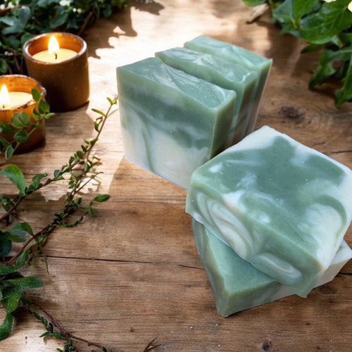 fresh smelling handmade soap