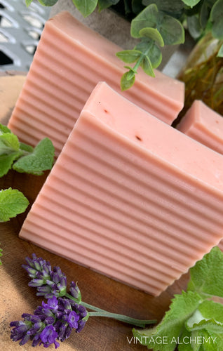 rose scented glycerin soap
