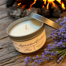 Load image into Gallery viewer, lavender embers soy candle
