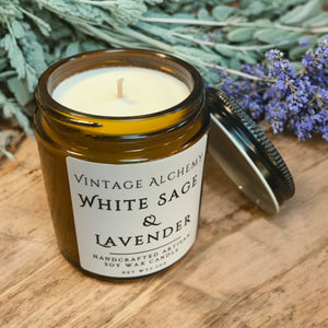 lavender sage candle