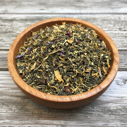 mate detox tea with turmeric and ginger