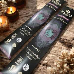 night nymph sea witch botanical incense sticks