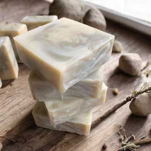 unscented artisan soap with glacial clay