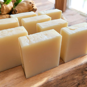 white tea and ginger artisan soap