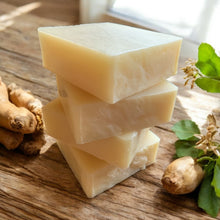 Load image into Gallery viewer, white tea and ginger handmade soap
