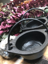 Load image into Gallery viewer, mini cast iron cauldron
