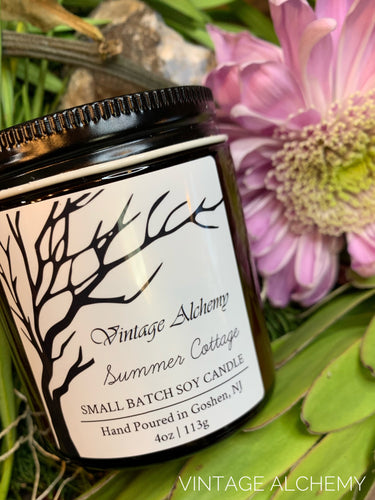 summer cottage soy wax candle