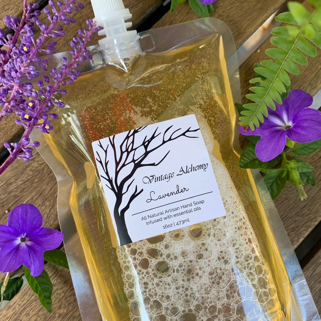 lavender natural hand soap